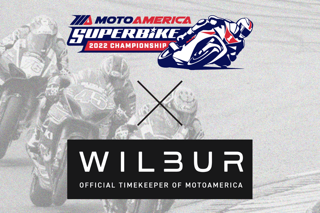 WILBUR – NOW The Official Watch and Timekeeper of MotoAmerica.