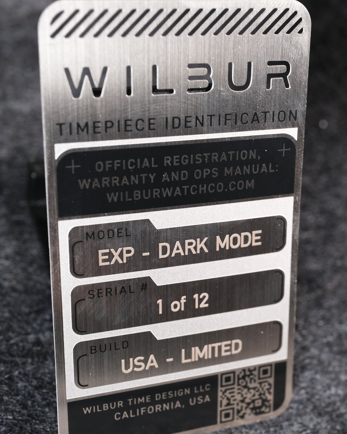 WILBUR EXP - DARK MODE - LIMITED